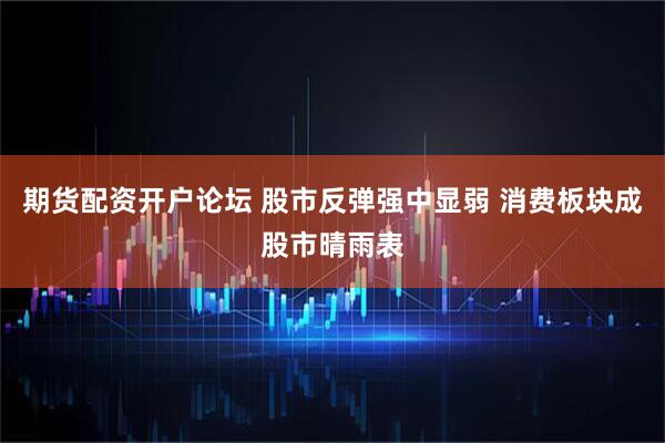 期货配资开户论坛 股市反弹强中显弱 消费板块成股市晴雨表